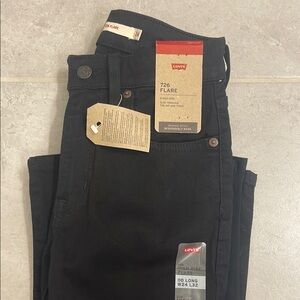 Levi's Black 726 Flare Jeans